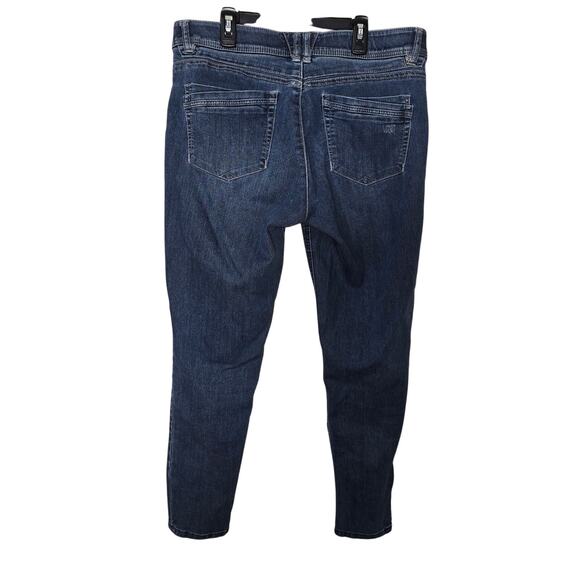 Democracy Ab Technology Women Stetchy Med Wash Blue Jeans Soft Comfortable Sz 12 - Picture 5 of 7